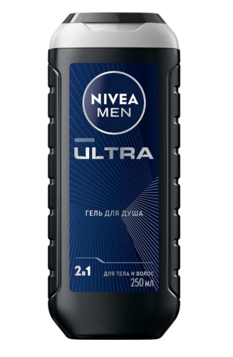 NIVEA MEN гель д/душа ultra 250мл 84086